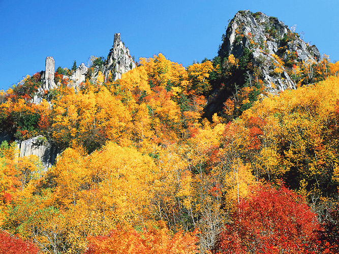 北海道層雲峽